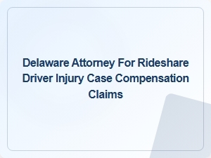 Delaware Attorney Specializing in Rideshare Injury Compensation Claims